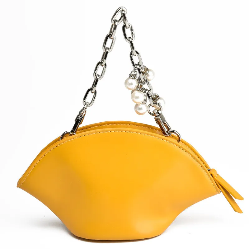 

FIRMRANCH women's bag 2021 new trendy niche design pearl coin purse fashion chain hand bag