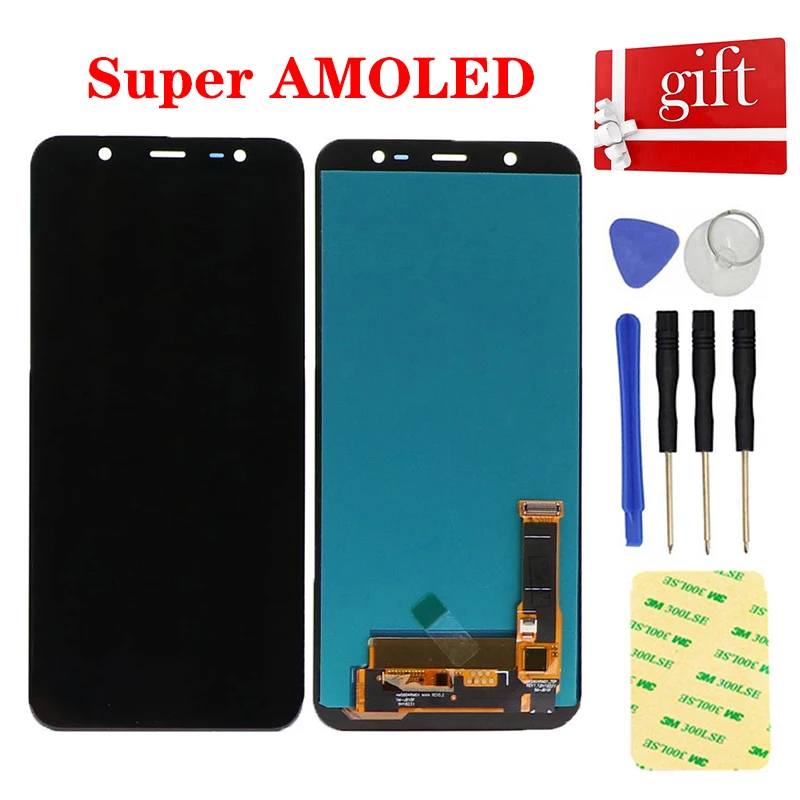 

Super Amoled LCD For Samsung Galaxy J8 2018 J810 SM-J810M J810F J810Y LCD Display Screen Touch Screen Digitizer Sensor Assembly