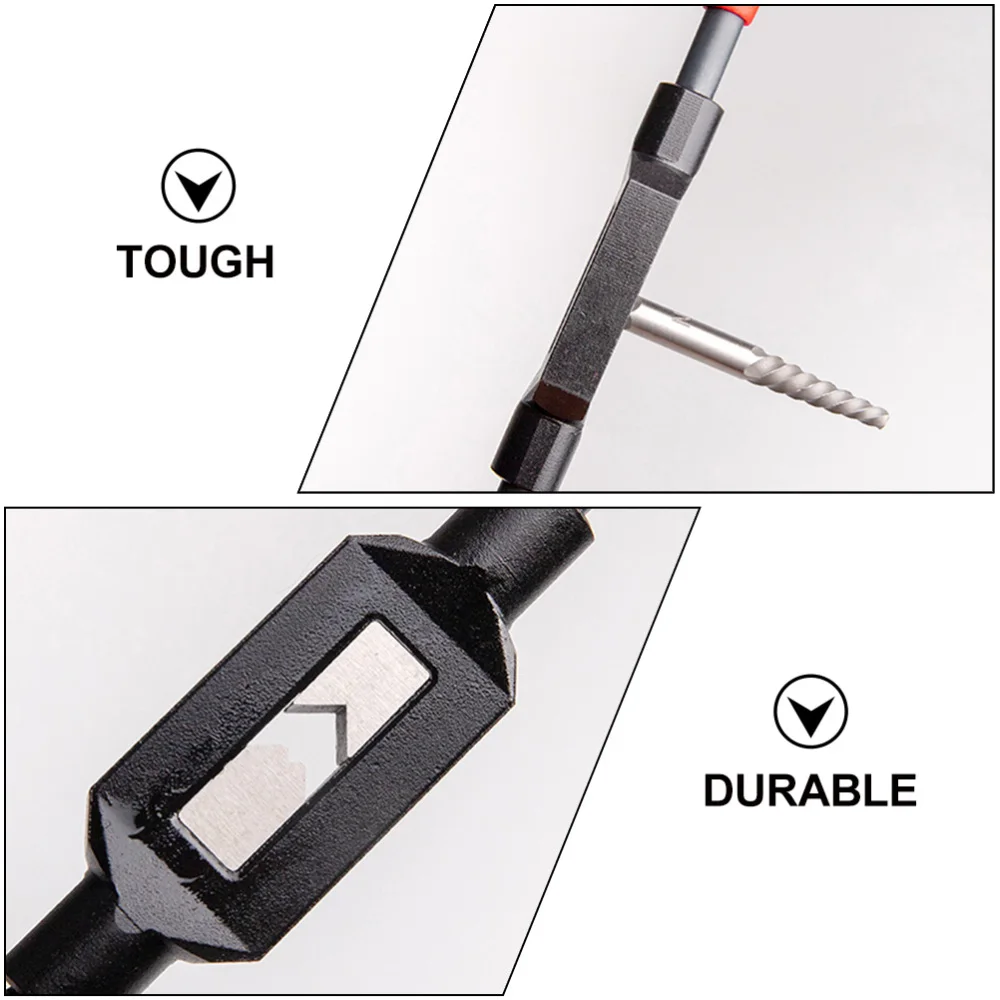 

Adjustable Tap Wrench Professional Tap Spanner Durable Wrench Tool (Red)