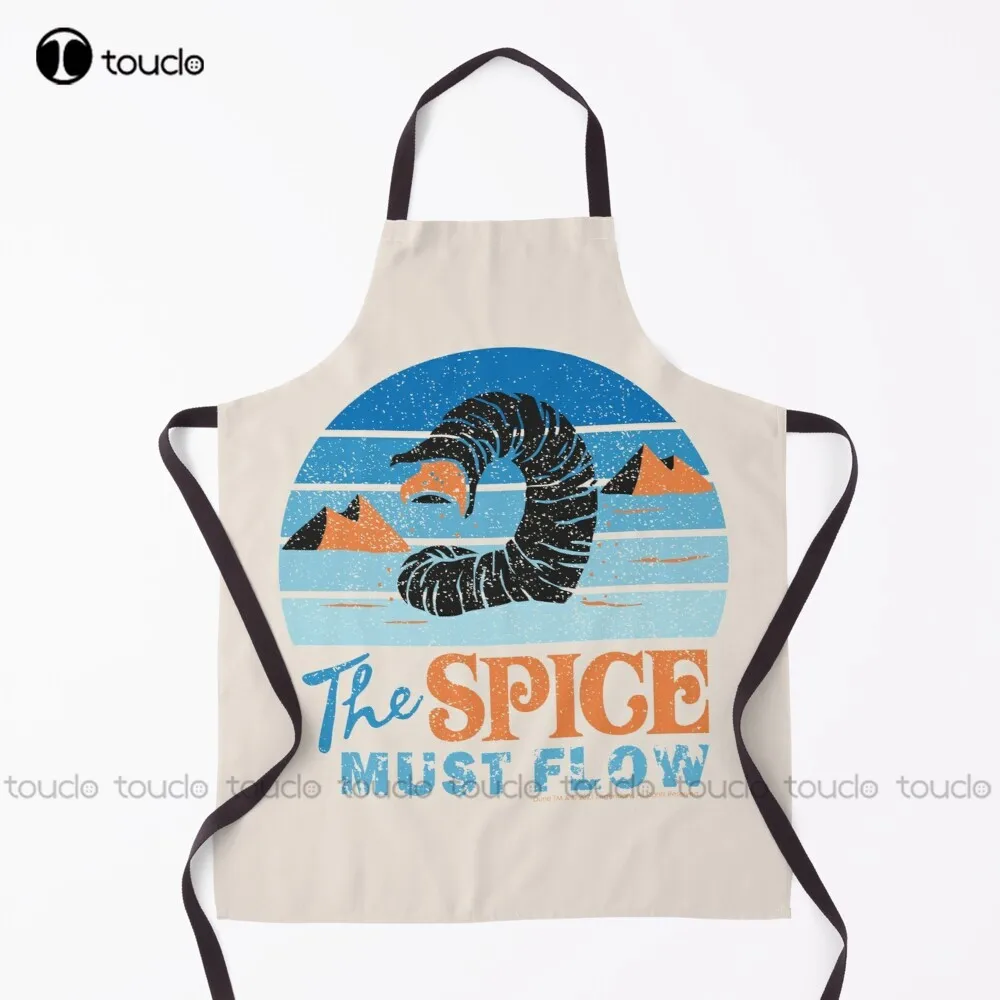 

The Spice Must Flow-винтажные круглые оттенки песчаного червя синей дюны (пленка 2021) фартуки для косметологии