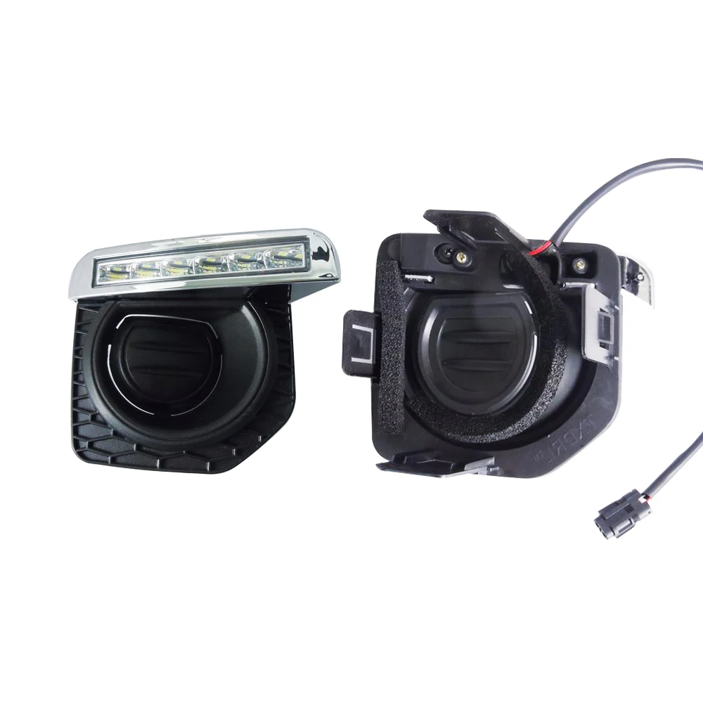 2 шт. LED DRL Дневные ходовые огни Дневной свет Фары для Land Rover Freelander 2 Freelander2 2012 2013 2014 2015 2016 на.