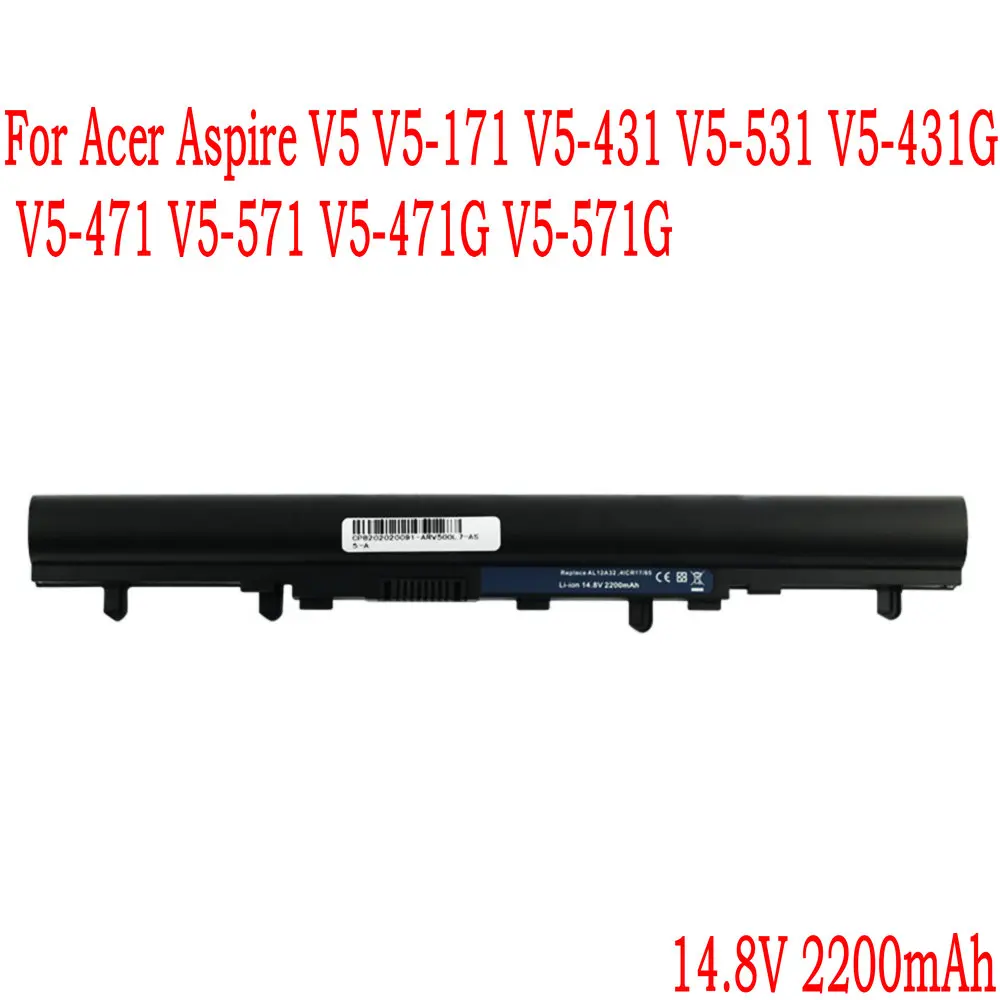 Высококачественный аккумулятор для ноутбука AL12A32 AL12A72 Acer Aspire V5|Аккумуляторы