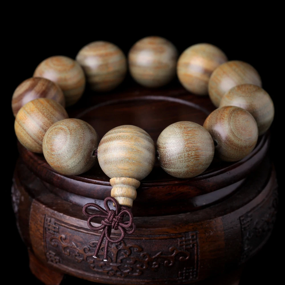 Сандаловое дерево мужские зеленые четки ручной работы высокое качество крутые