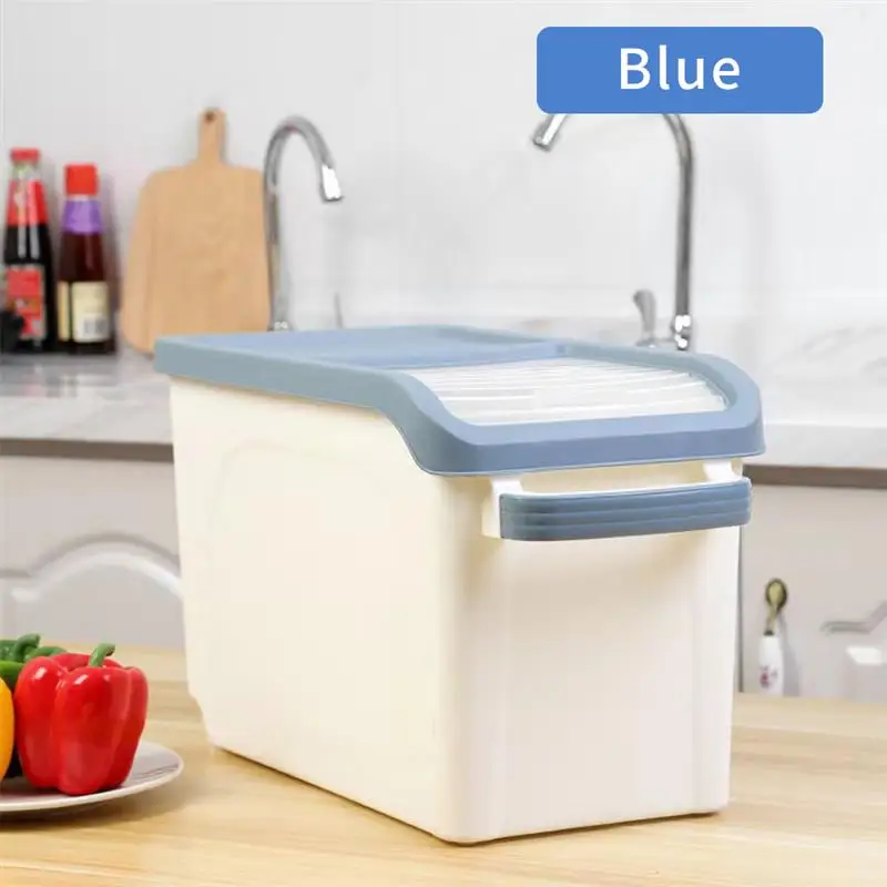 Супер большие кухонные контейнеры для хранения риса 10 кг Толстая коробка с