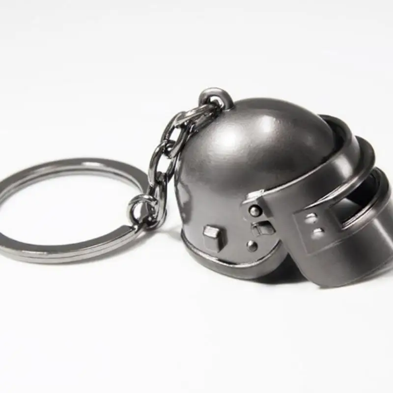 1 шт. модный брелок для ключей в форме кастрюли PUBG шлема креативная модель рюкзака