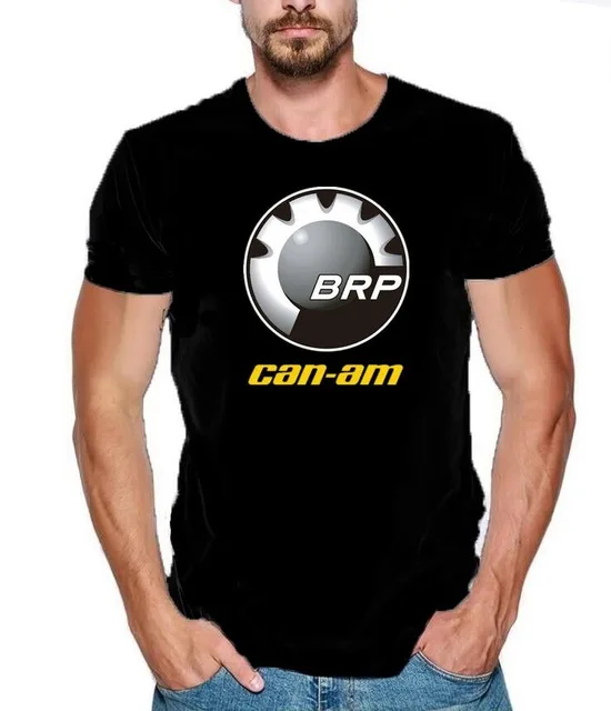 2019 Men Print TShirt Mens Short NEW Can-Am T-shirt summer short-sleeved tshirt CAN-AM BRP cool T-Shirt X |