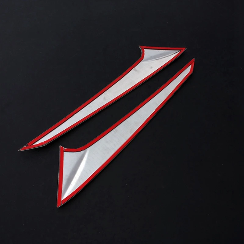 Хромированный задний боковой спойлер из нержавеющей стали для Lexus RX 450H RX200 200T 300