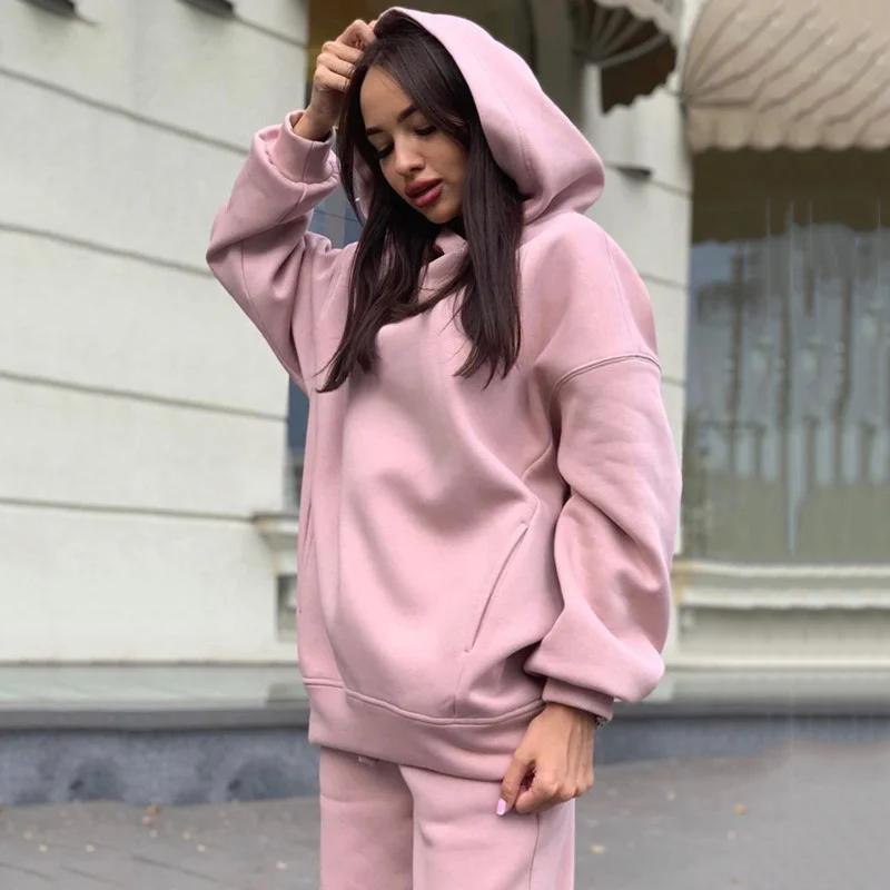 

Autumn Trousers Loose Suit Two Piece Set Tracksuit Pants Sets Womens Outfits For Joggers Women Crop Top Pant Suits Sweatsuit