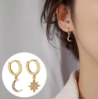 small hoop earrings for women 925 silver hoop earrings round circle hoop earrings for women girls fashion jewelry gift
