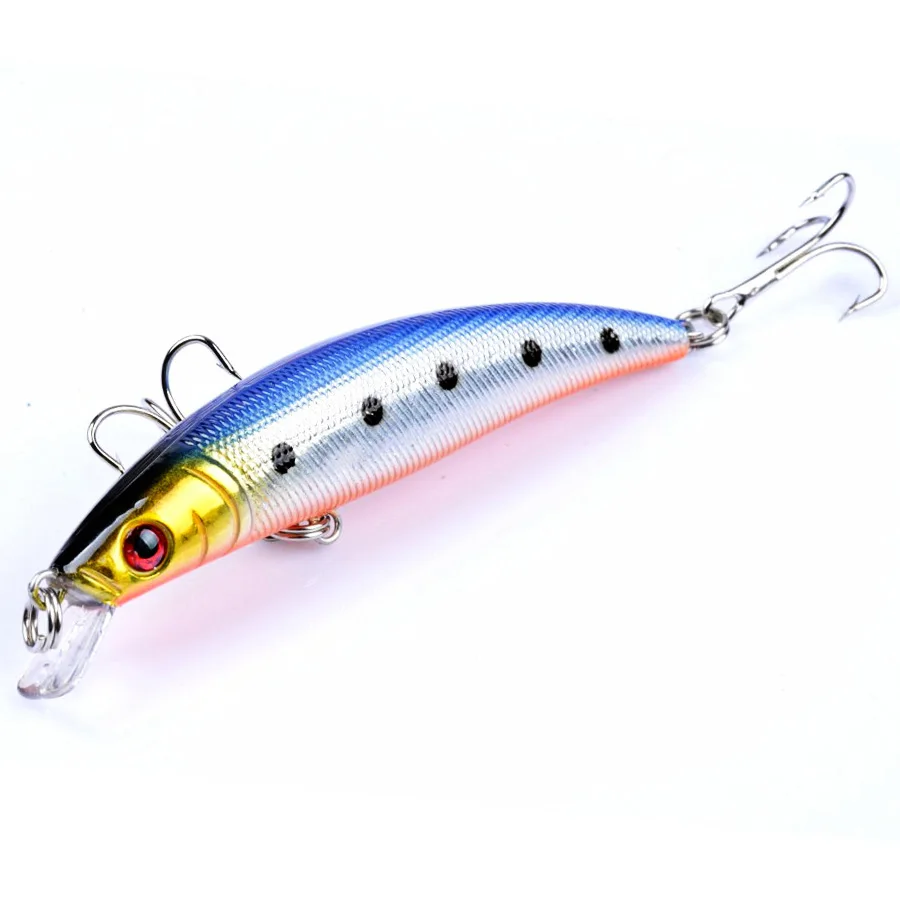 

1PCS Jerkbait Minnow Hard Artificial Bait Jig Wobbler for Trolling Crankbait Carp Fishing Lure Tackle Bass Pesca Trout Swimbait