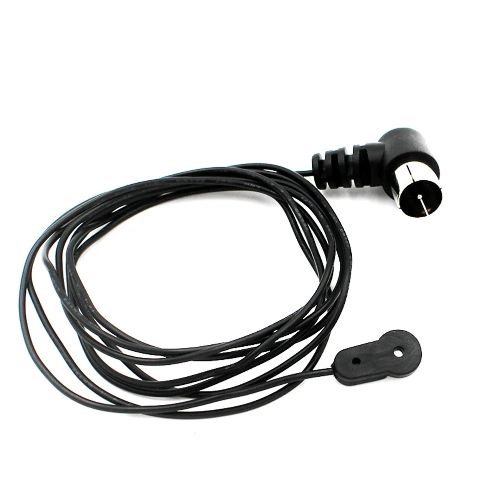 Мужской FM дипольная антенна Yagi ПВХ 1007 22AWG приемник домашние Театр стерео разъем Hi