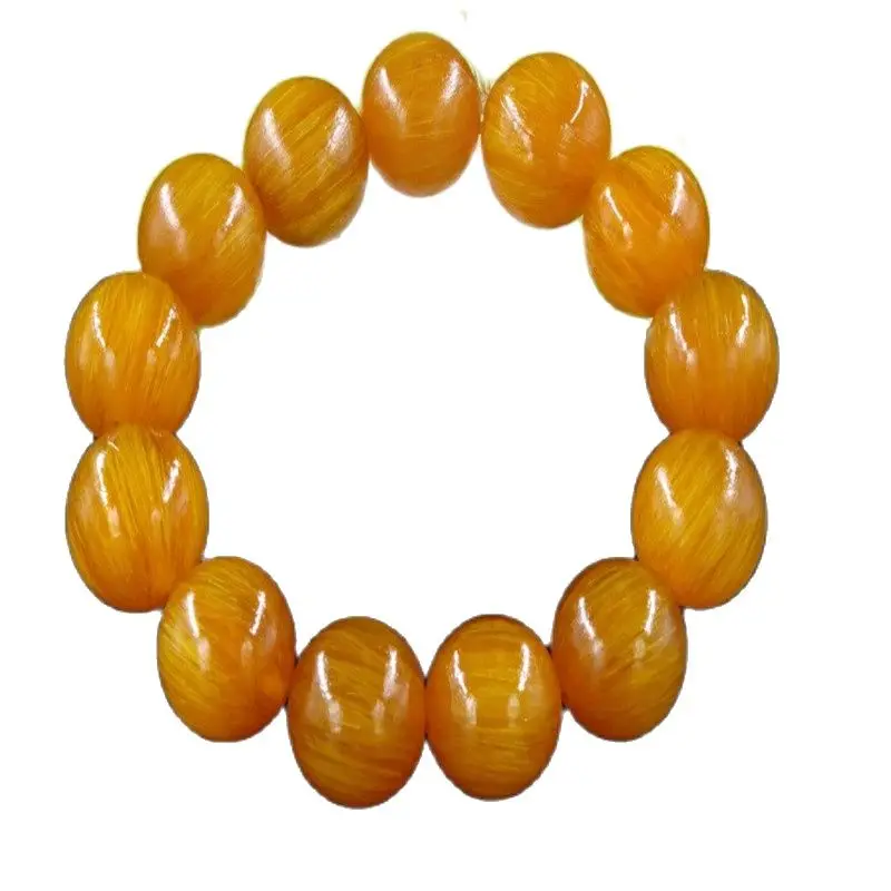 Коллекция редких натуральных изделий тибетский золотой браслет бусины ручной