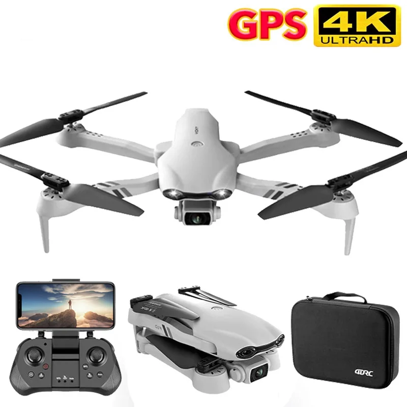 F10 дрона с дистанционным управлением 4K HD двойной Камера 5G GPS WI FI FPV Дрон Широкий