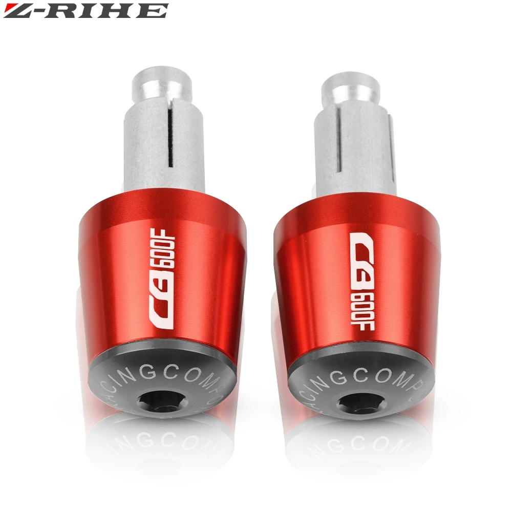 22 мм руль для мотоциклов рукоятки Грипсы бар Кепки конец Honda CB600F сертификатом от