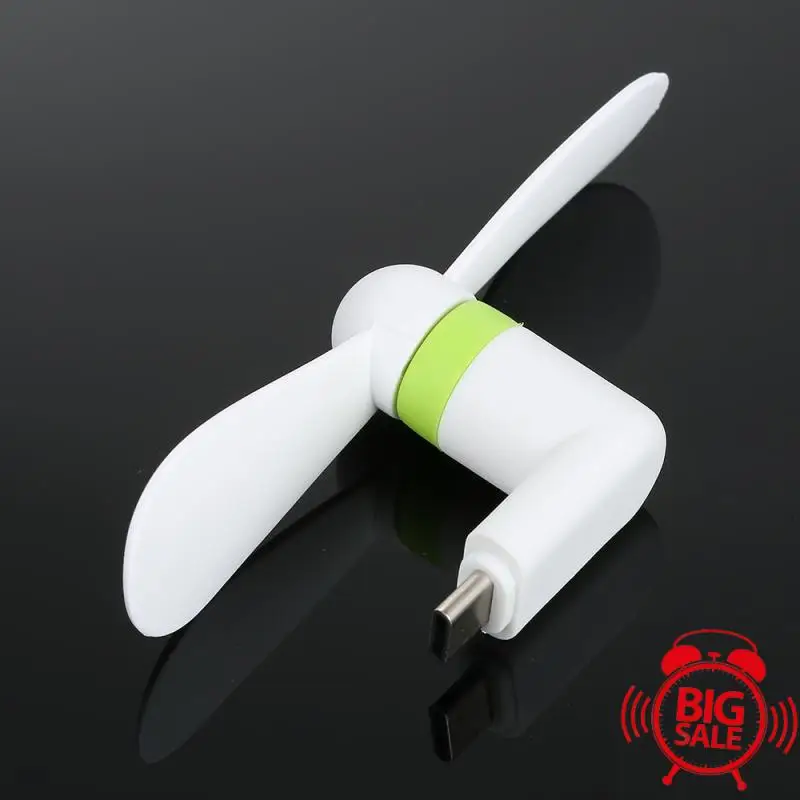 Портативный мини вентилятор для телефона с USB охлаждающий легкая переноска