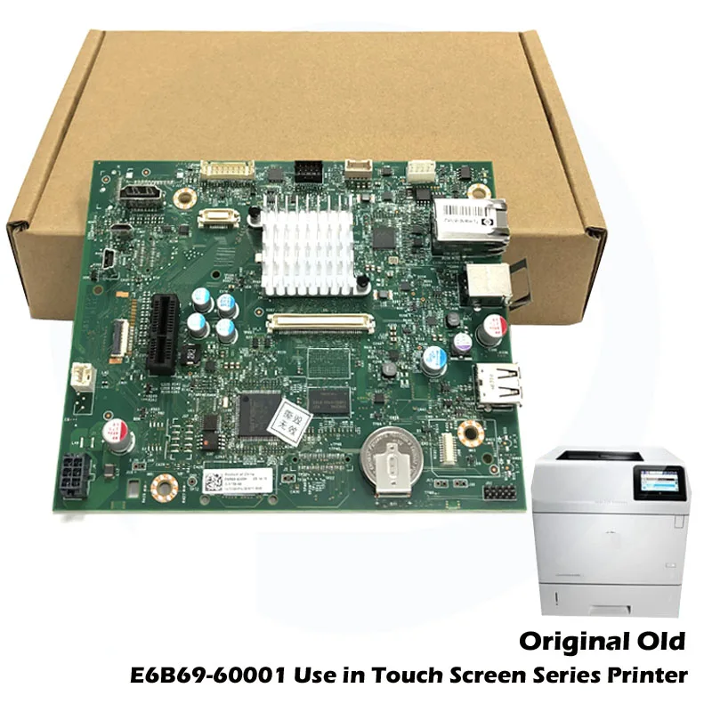 Оригинальный новый для HP LaserJet M604 M605 605 HP604 HP605 HP606 серия Formatter PC Board E6B69 60001 60002|Детали