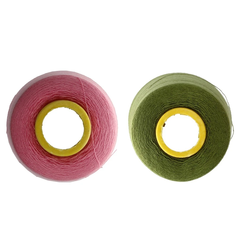 2 шт. прочная 3000 ярдов оверлочная швейная машина промышленная полиэфирная нить