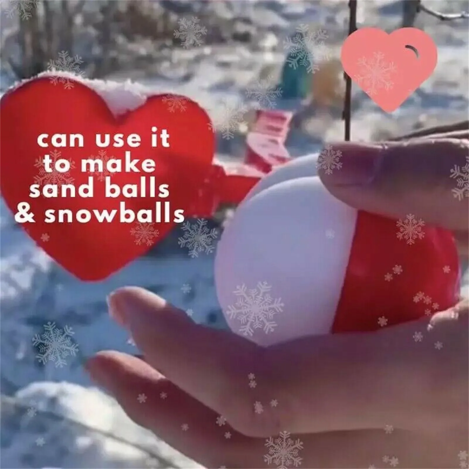 

Snow Snowball Maker Clip Maker Animal Shaped Snow Sand Mold Tool Winter For Kids Girl Boy Birthday Gift