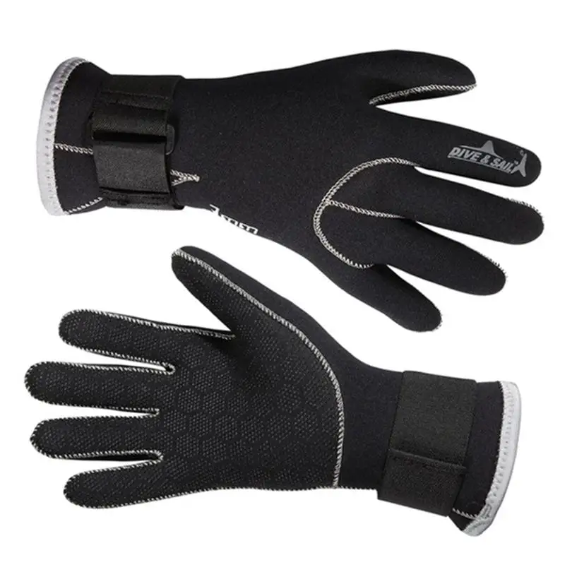 

3MM Neoprene Swimming Gloves Swim Gloves Snorkeling Equipment Anti Scratch Keep Warm Wetsuit Material Winter Swim Spearfishing