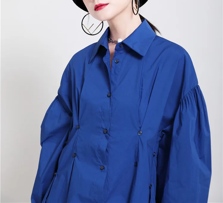 

Women Fashion Long Sleeve Ruffle Party Dress ladies loose comfortable Dress