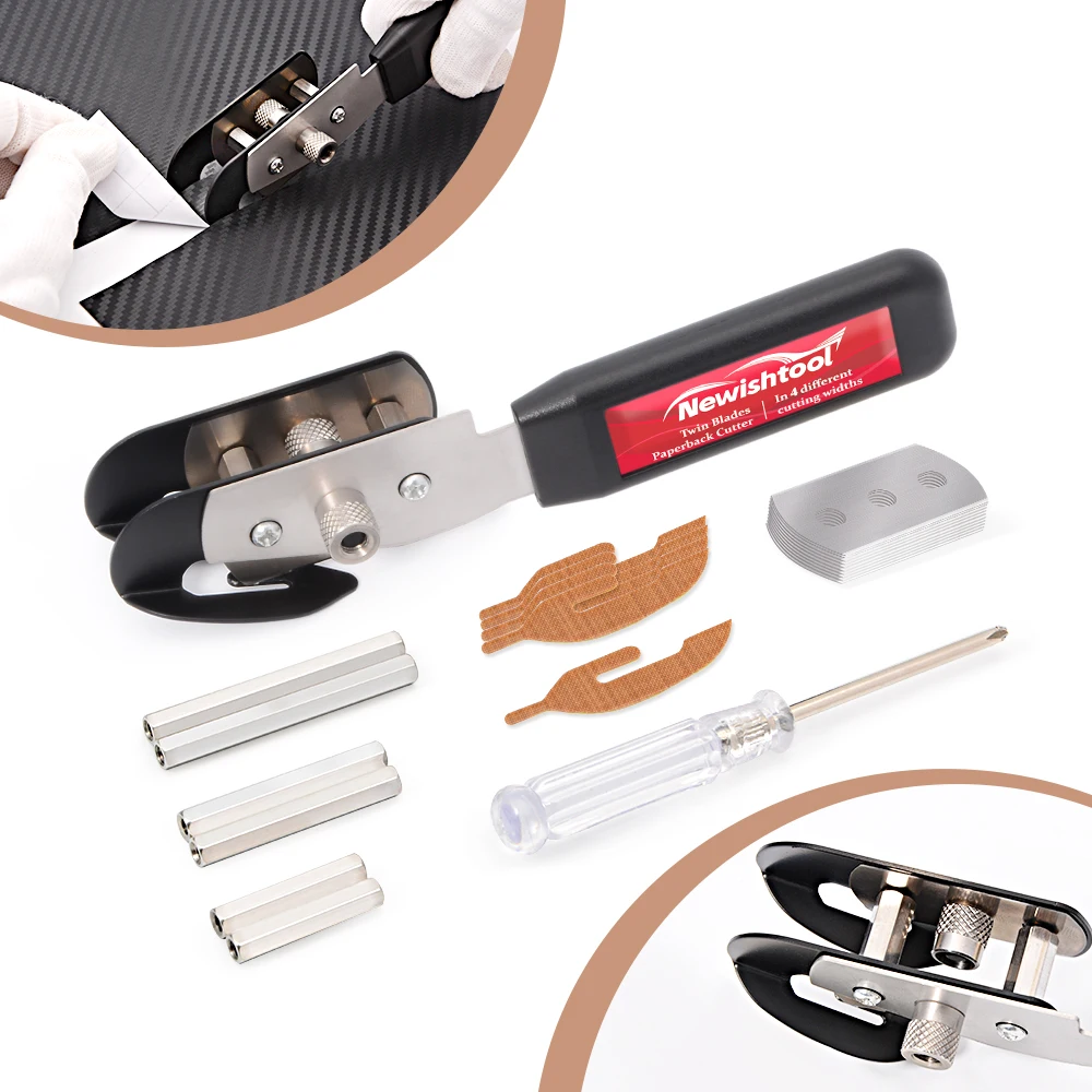 FOSHIO нож для резки пленки из углеродного волокна с двумя лезвиями виниловый