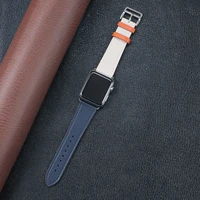 leather watch band for apple watch series 6 se 5 4 3 single belt wrist bracelet correa for apple watch strap 44mm 42mm 40mm 38mm