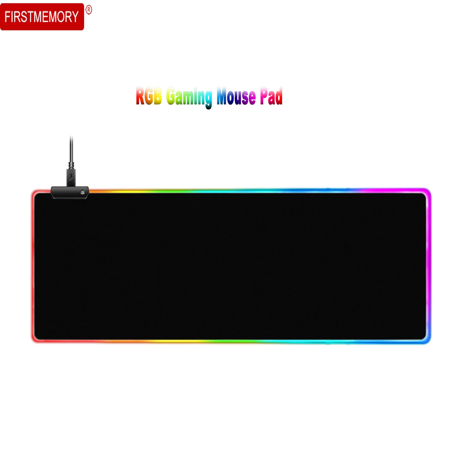 

RGB Gaming Mouse Pad Large Non-Slip Rubber Mousepad 80*30CM Keyboard Computer Carpet LED Light Desk Mat For Laptop PC Gamer