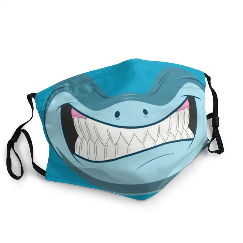 

Funny Shark Adjustable Face Mask Unisex Adult Cartoon Animal Anti Haze Dustproof Protection Cover Respirator Mouth-Muffle