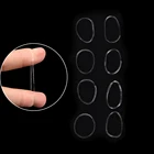 Резинка для волос женская, прозрачная, 1000, шт.пакет