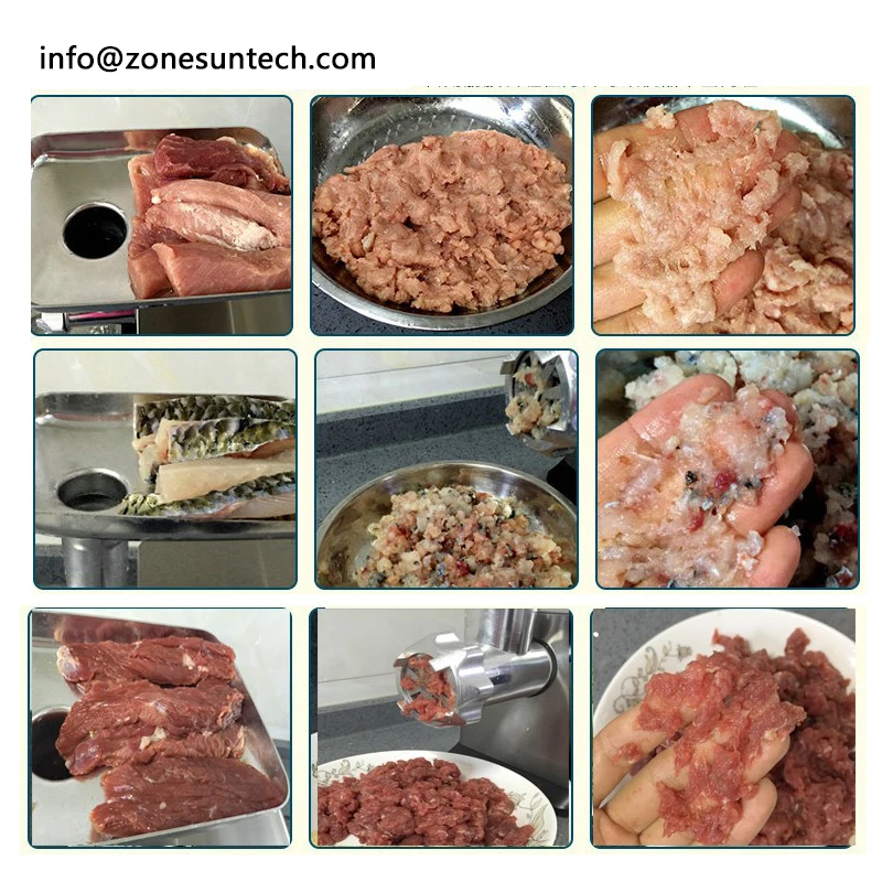 Бытовая мясорубка Электрический ремешок для мяса из нержавеющей стали