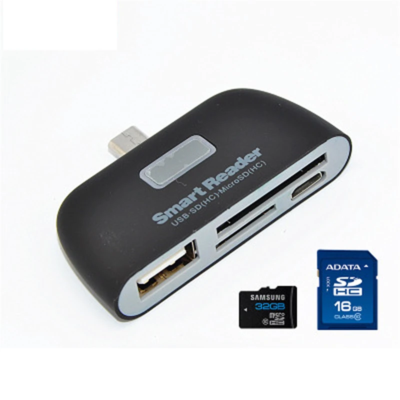 Устройство для чтения SD карт 2 в 1 USB 0 TF/Mirco SD|USB-хабы| |
