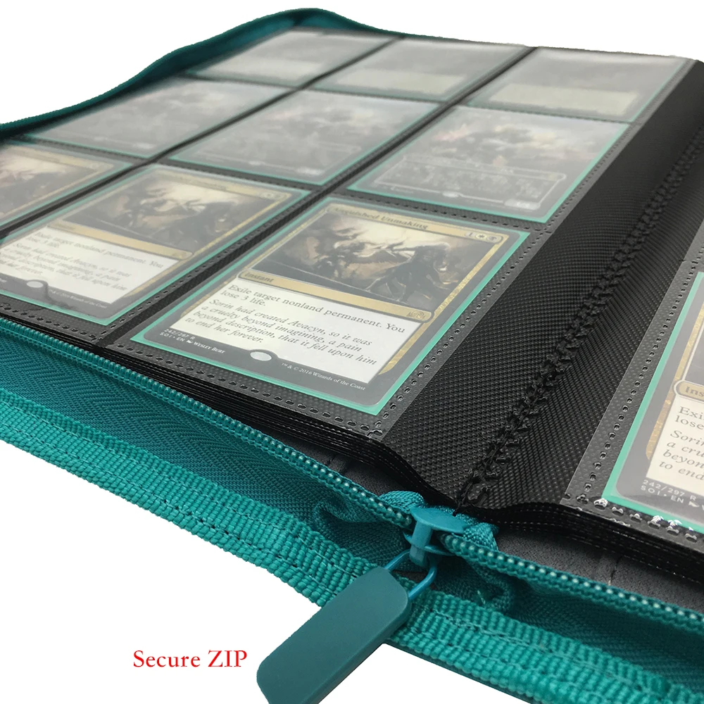 AEGIS GUARDIAN 9 карман двухсторонняя TCG карты папка для альбома 360 карманы боковой
