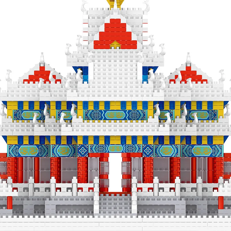 Микро кирпичи мини архитектурные блоки набор моделей для строительства