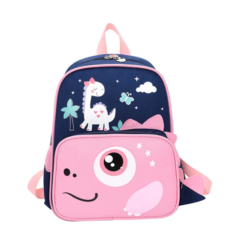 New Child School Bag for Teenage Cartoon Unicorn Crocodile Kids School Anime Backpack Boys Bag Travel Backpack Primary Girl Bag