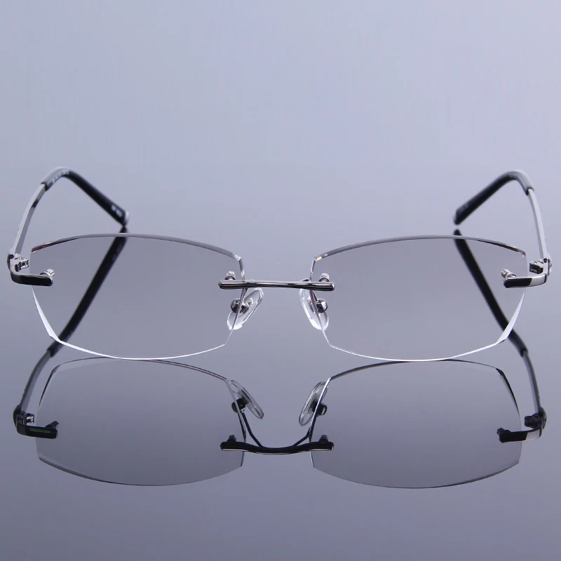 Мужские оправы без металлические очки по рецепту алмазная обрезка оптические