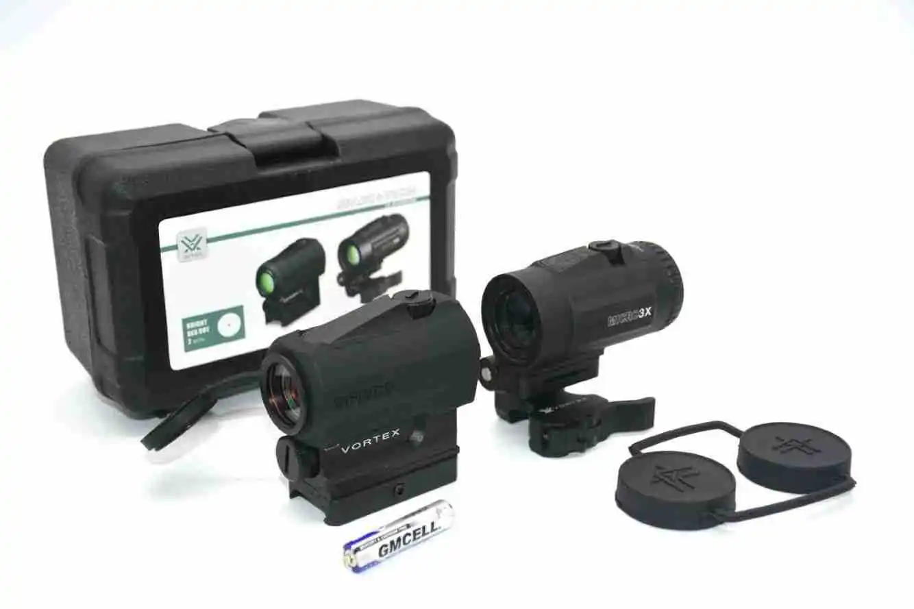 2020 новый продукт Vortex SPARC Внутренняя красная точка + 3x оптический удлинитель набор