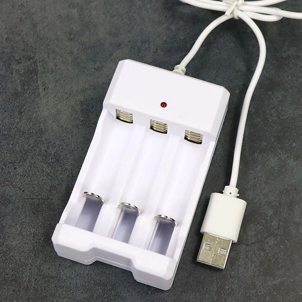 Адаптер аккумуляторной батареи зарядное устройство USB 3 слота Универсальная