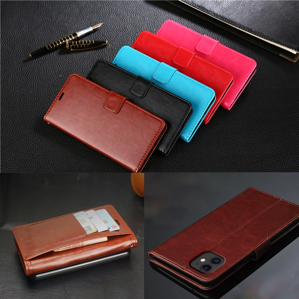 Премиум пу бумажник кожаный флип чехол для Apple iPhone 4 4S 5 5S 6 6S 7 8 Plus X XR XS Max 11 Pro |