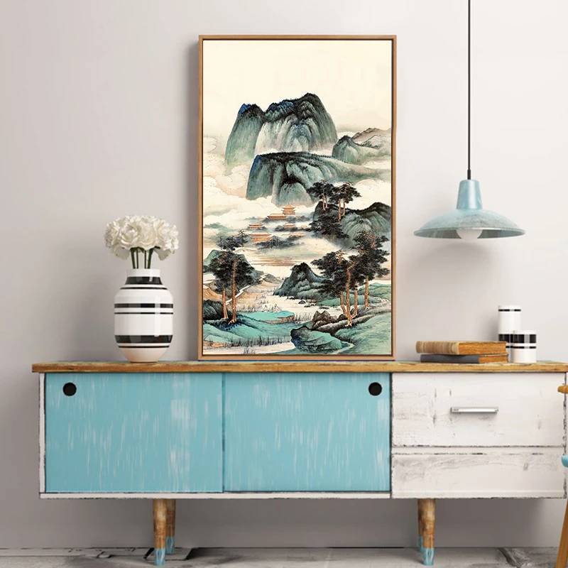 Китайские известные черно-белые Чернила картины по номерам художественные