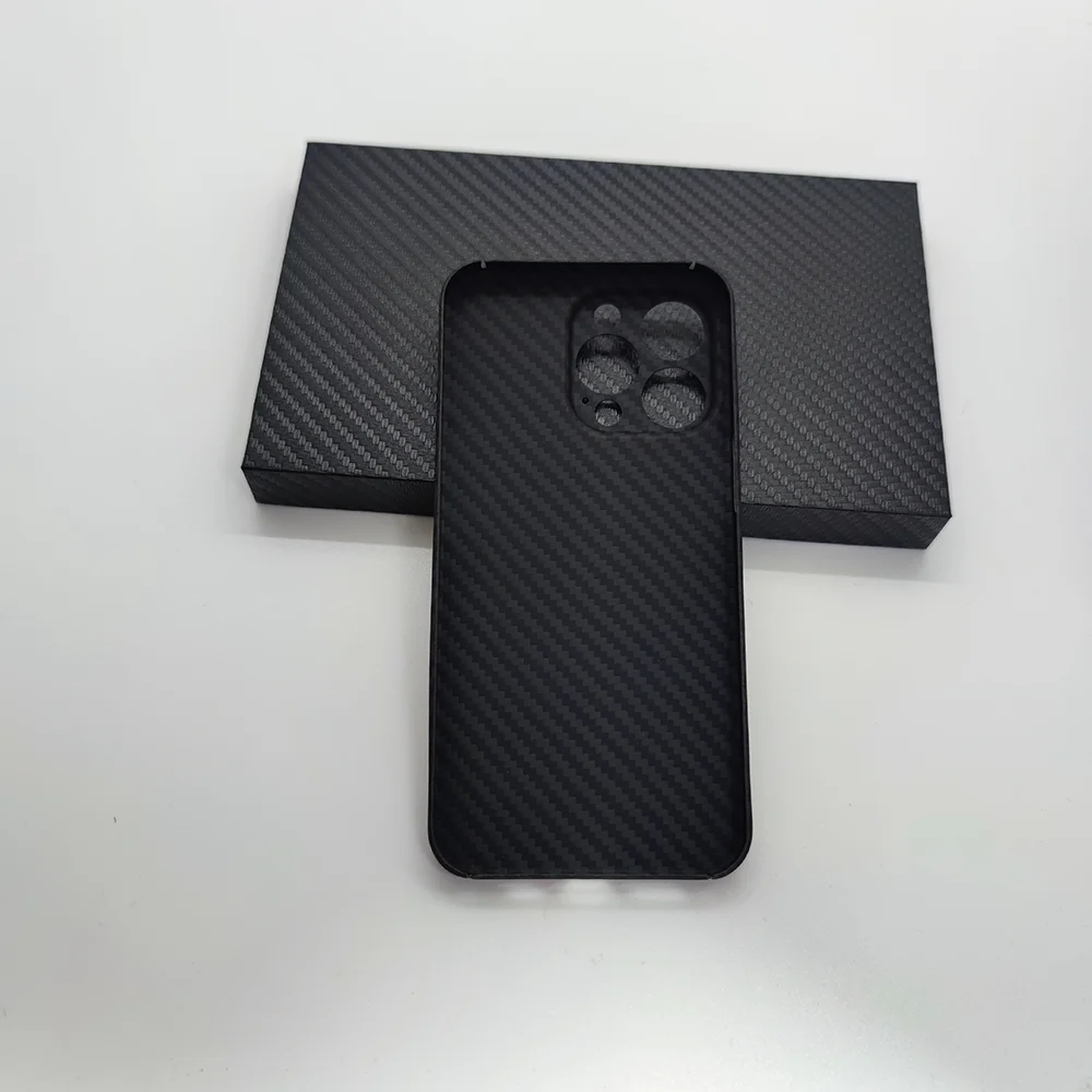 Funda de fibra de carbono para iPhone, protector ultrafino para tel&eacute;fono iphone 13 pro max, mini 13 pro-1