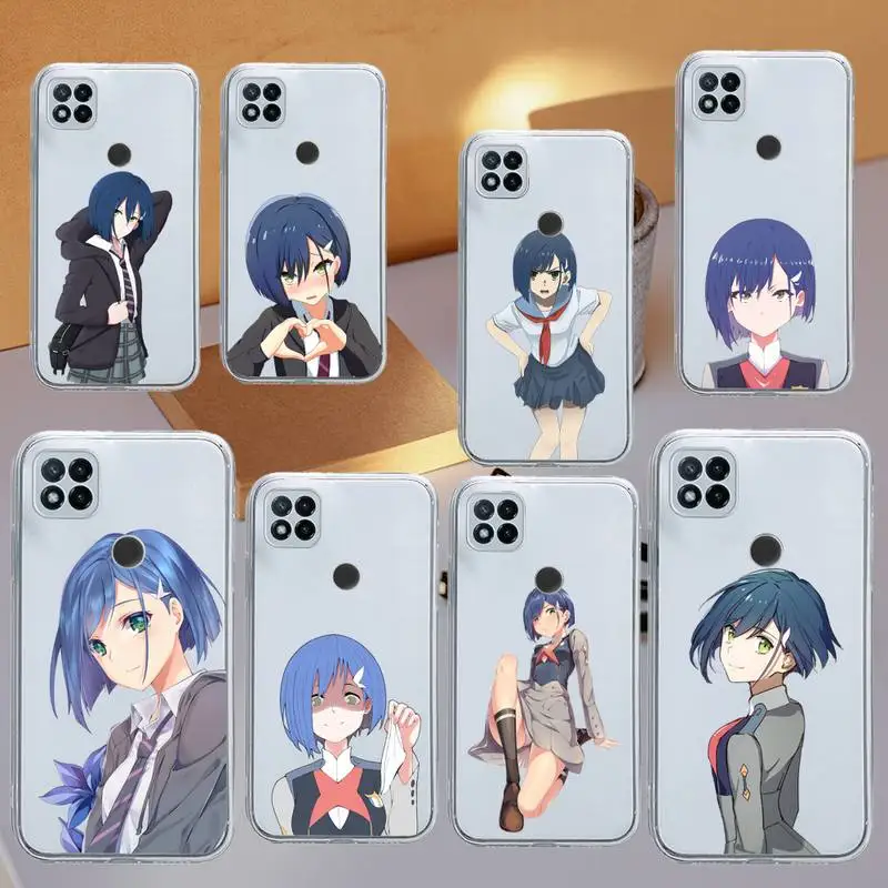 

ichigo darling in the franxx Phone Case Transparent for Xiaomi redmi note 8 9 10 11 t lite pro ultra mix 4 k40