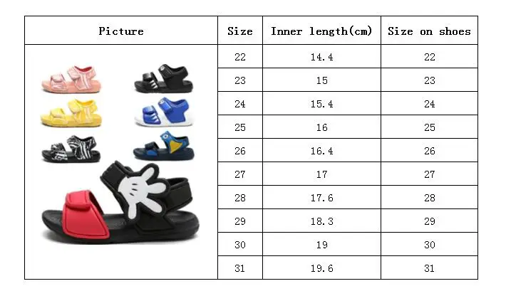 На летний сезон 2018 года продаются сандалии для девочек мальчиков