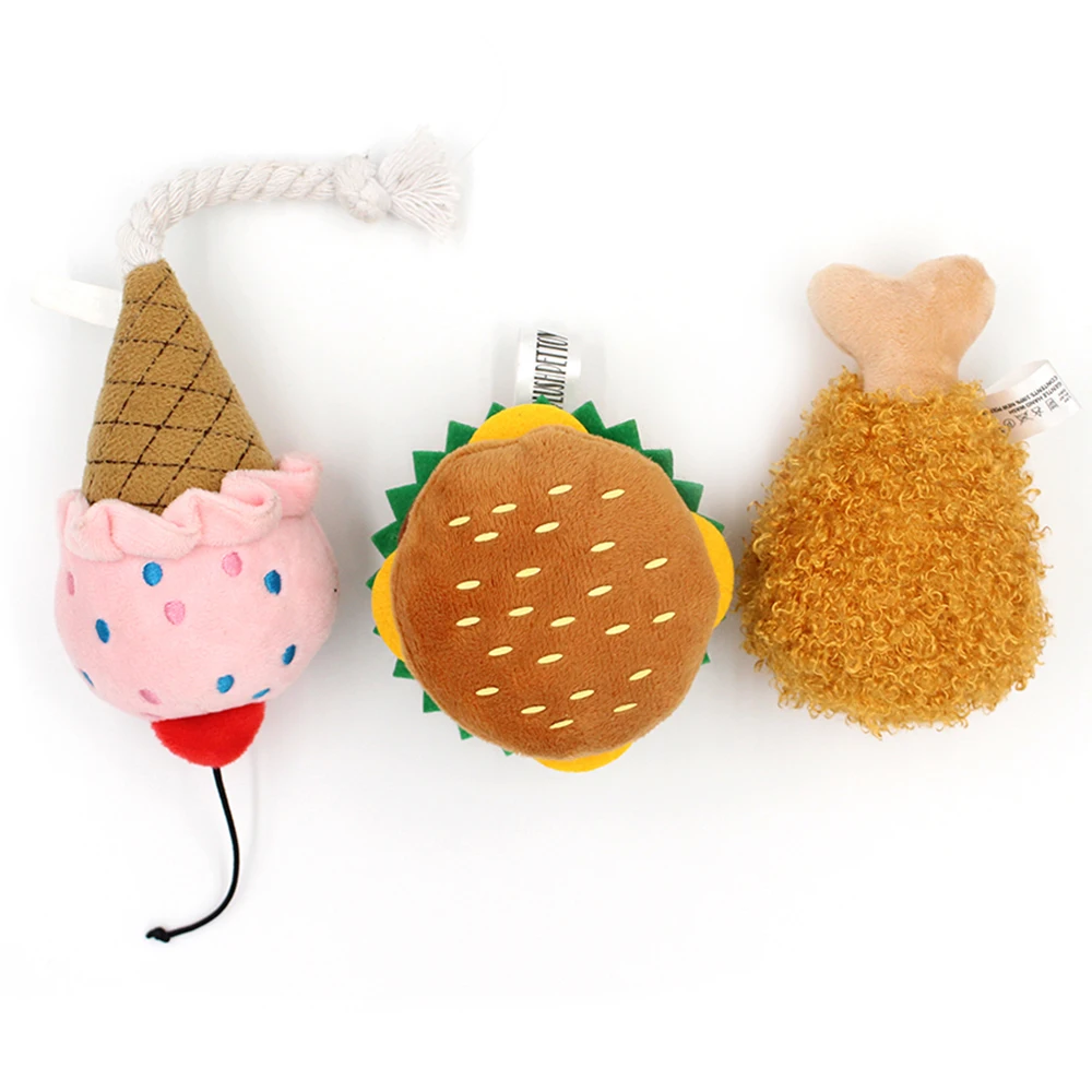 Веселье для чистки зубов собаки Жевательная игрушка со звуком независимых