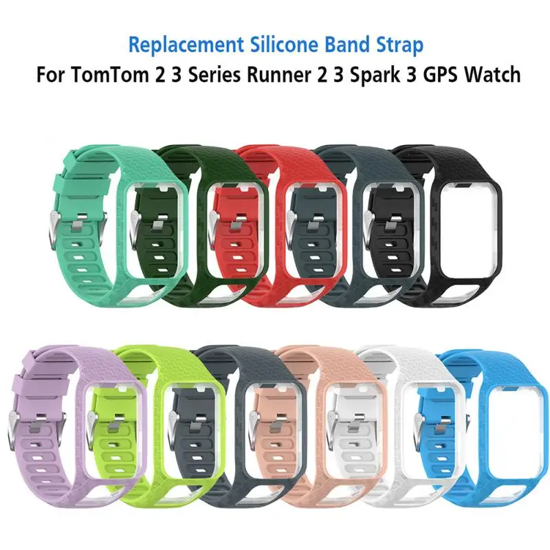 Ремешок для часов TomTom Runner 2 / 3 Spark сменный спортивный ремешок Spark/3 Sport