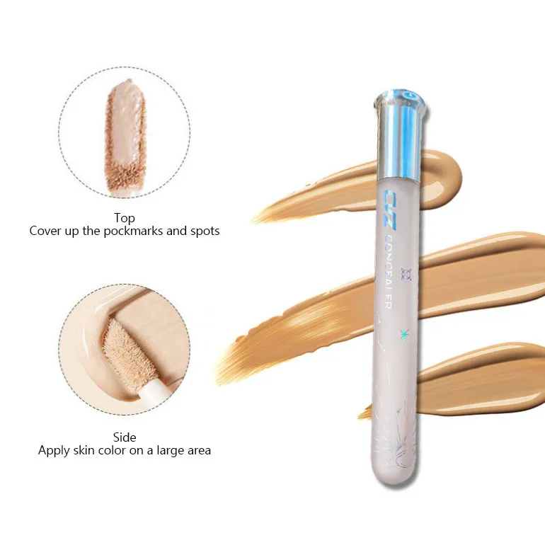 

3 Color Face/Eye Concealer & Base Liquid Foundation Waterproof Long Lasting Cover Spots And Acne Marks Moisturizing Makeup TSLM1