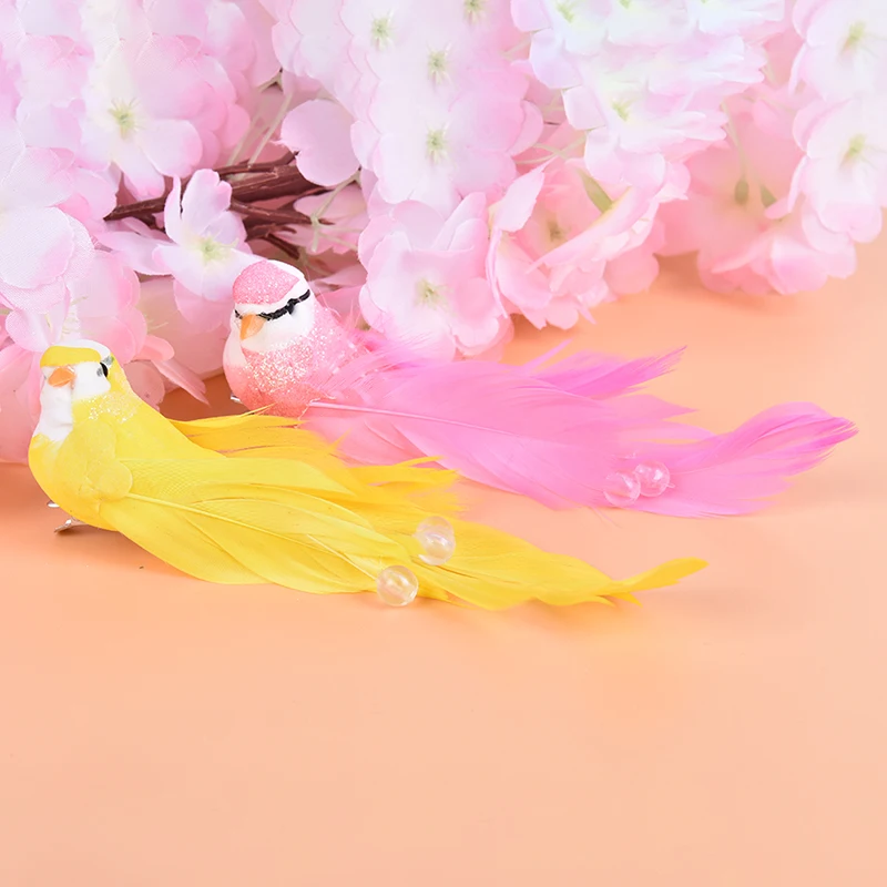 1 шт. декоративный зажим для птиц из пены|Садовые статуи и скульптуры| |