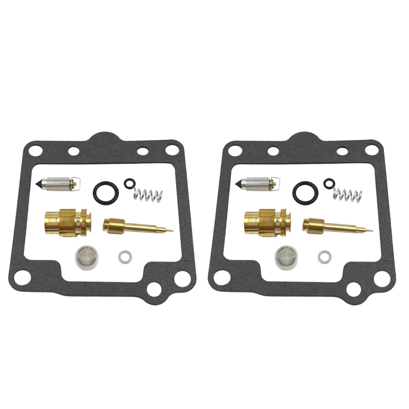 

2Set Motorcycle Carburetor Repair Kit Floating Needle Seat Gasket for Yamaha XS650S XS 650 S 1981-1983