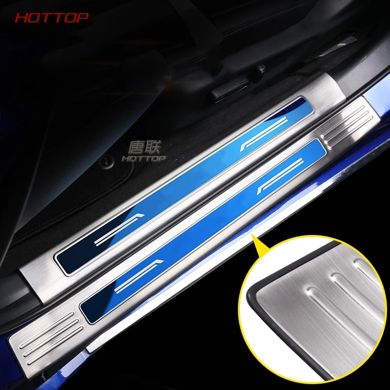 Накладка на порог двери автомобиля из нержавеющей стали для Honda Accord 10th 2018 2019