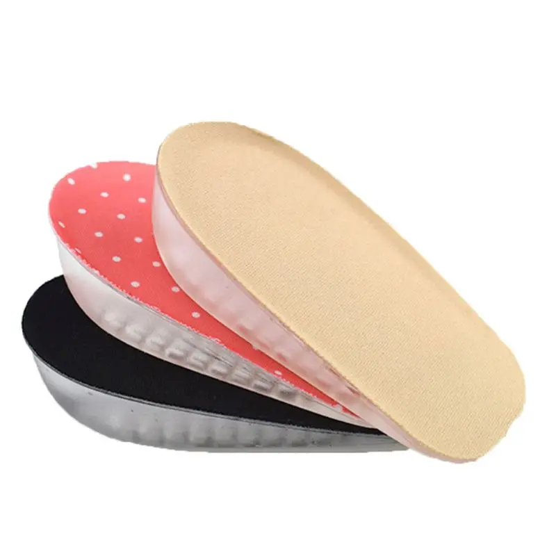 Невидимая повышенная стелька мягкая Нескользящая амортизирующая для мужчин и
