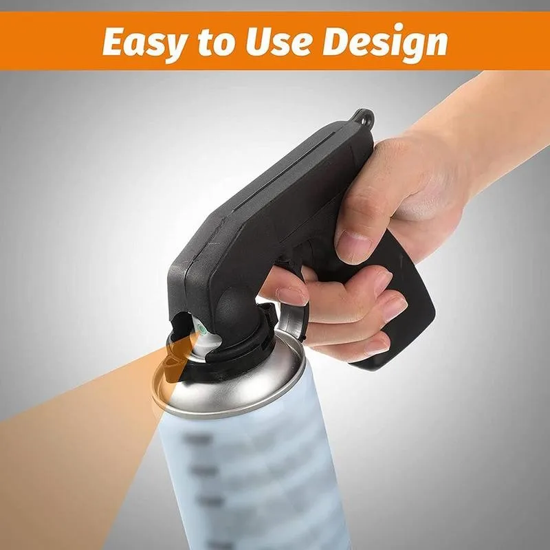 

Professional Aerosol Car Spray Adaptor Paint Gun Handle Adapter Full Grip Handle Trigger Airbrush For Auto Paint Polish Tools